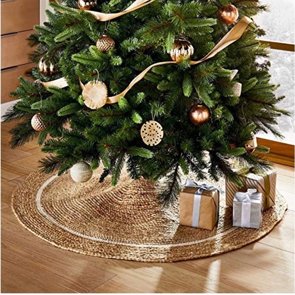 Studio McGee Other - Threshold Designed with Studio McGee - 48" Timeless Round Hemp Jute Tree Skirt